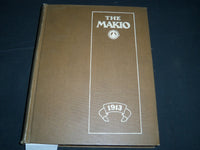 1913 MAKIO THE OHIO STATE UNIVERSITY YEARBOOK - BUCKEYES FOOTBALL - YB 1749