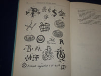 1943 PORCELAIN & POTTERY MARKS BY URBAN HARTMAN SOFTCOVER BOOK - J 1649