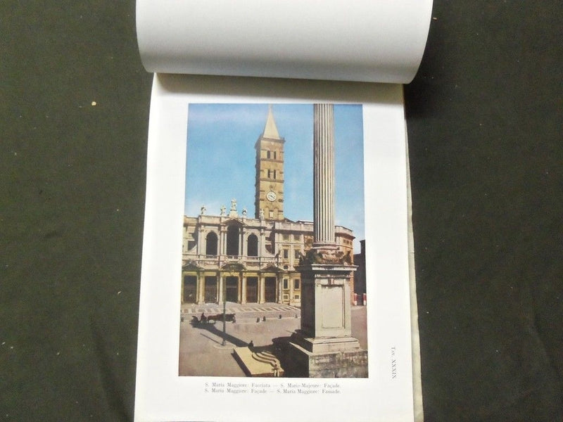 1900S ROMA VIEW BOOK - 100 TAVOLE IN TRICROMIA - IN 4 LANGUAGES - J 5206