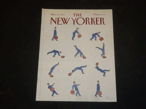 1991 MARCH 25 THE NEW YORKER MAGAZINE - ILLUSTRATED COVER - NY 1476