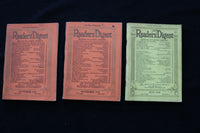 1932-1938 READERS DIGEST MAGAZINE - LOT OF 14 - O 3671