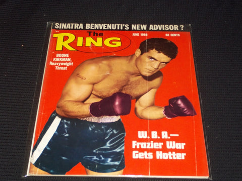 1968 JUNE THE RING MAGAZINE - BOONE KIRKMAN FRONT COVER - E 4595