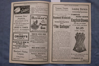 1905 DEC 25 TREMONT THEATRE PROGRAM - THE GALLOPER - RAYMOND HITCHCOCK - K 2611