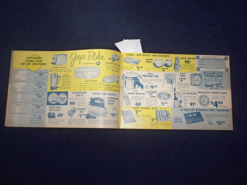 1960 MUELLER HARDWARE STORES SUMMER SALE CATALOG - OSHKOSH, WISCONSIN - J 9347