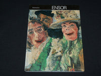 1990 ENSOR HARDCOVER BOOK BY JACQUES JANSSENS - FLAMMARION - R 717J