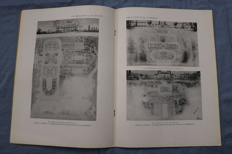 1928 NOV THE BULLETIN OF THE BEAUX-ARTS INSTITUTE OF DESIGN MAGAZINE - ST 5507X