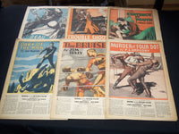 1937 PHILADELPHIA RECORD BOOK OF THE WEEK CLUB SUPPLEMENTS LOT OF 26 - NP 2399X