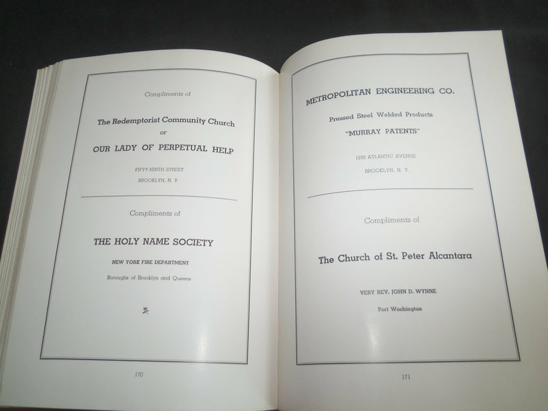1937 CATHEDRAL COLLEGE OF IMMACULATE CONCEPTION YEARBOOK - BROOKLYN, NY- YB 2525