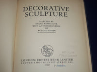 1927 DECORATIVE SCULPTURE SELECTED BOOK BY GEORG KOWALCZYK - PLATES - KD 2431