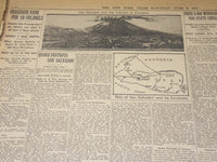 1917 JUNE 9 NEW YORK TIMES - PERSHING IN LONDON, EAGER FOR SERVICE - NT 7790