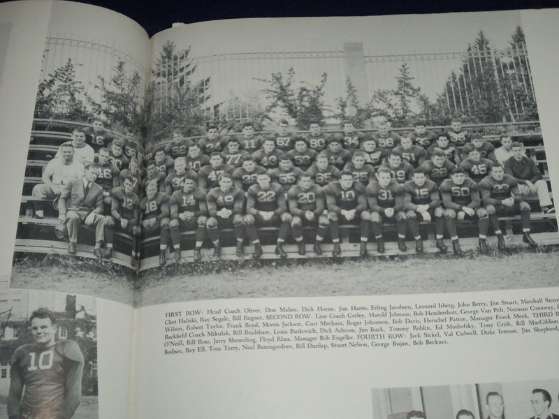 1941 OREGANA UNIVERSITY OF EUGENE OREGON YEARBOOK - GREAT PHOTOS - YB 876
