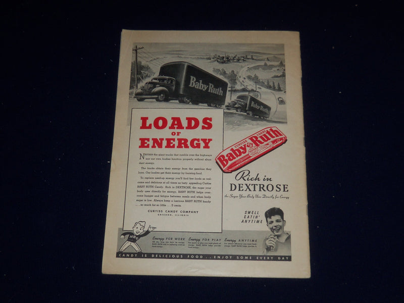 1941 MARCH OPEN ROAD FOR BOYS MAGAZINE - AVIATION, NAVY, SPY, SPORT - SP 5418