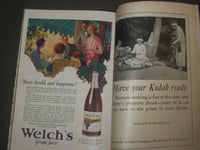 1924 HARPER'S MONTHLY MAGAZINE - LOT OF 8 - STORIES & ILLUSTRATIONS - WR 950B