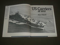 1981 US CARRIERS AT WAR HARDCOVER BOOK BY PETER KILDUFF - I 1430