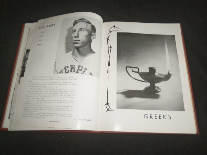 1955 TEMPLAR TEMPLE UNIVERSITY YEARBOOK - PHILADELPHIA, PENNSYLVANIA - YB 2508