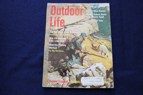 1969 FEBRUARY OUTDOOR LIFE MAGAZINE - FISHING, HUNTING, CAMPING - E 9045