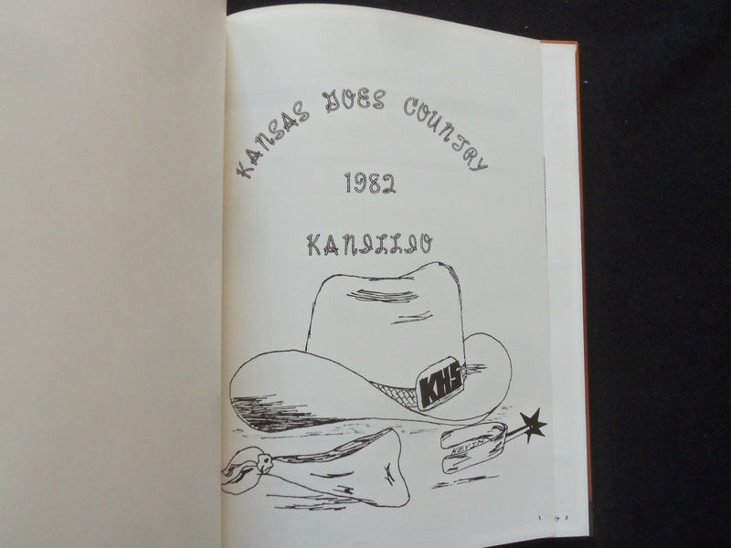 1982 KANILLIO KANSAS HIGH SCHOOL YEARBOOK - KANSAS, ILLINOIS - YB 3357