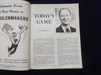 1976 JAN 24 COLLEGE BASKETBALL PROGRAM- PURDUE UNIV VS. UNIV MICHIGAN - SP 1533Q