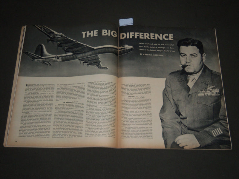 1952 JANUARY 15 LOOK MAGAZINE - ROCKY MARCIANO - MARX - ST 5092