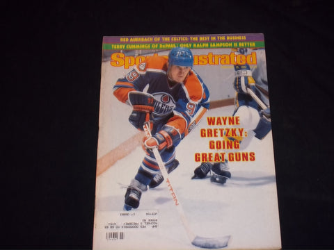 1982 FEBRUARY 15 SPORTS ILLUSTRATED MAGAZINE - WAYNE GRETZKY COVER - SP 9095