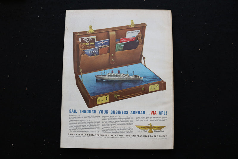 1960 MAY FORTUNE MAGAZINE - NCHANGA OPEN-PIT COPPER MINE COVER - E 10345