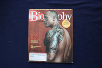 2005 WINTER BIOGRAPHY MAGAZINE - DWAYNE JOHNSON THE ROCK COVER - E 18671