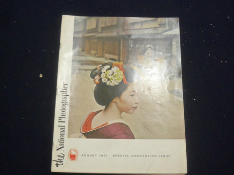 1961 AUGUST NATIONAL PHOTOGRAPHER MAGAZINE - PHOTOS & ARTICLES - ST 6620