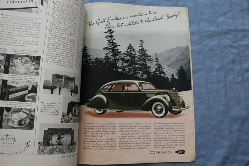 1936 DECEMBER THE AMERICAN HOME MAGAZINE- STORIES/PHOTOS/ADS - SP 4784Z