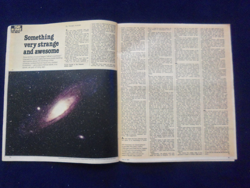 1979 JULY 15 CHICAGO TRIBUNE MAGAZINE SECTION - THE MOON PLUS 10 - NP 6380