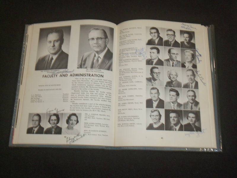 1960 JOHN ADAMS HIGH SCHOOL YEARBOOK - SOUTH BEND, INDIANA - YB 2152