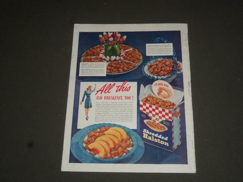 1942 AUGUST THE AMERICAN HOME MAGAZINE - NICE COVER, STORIES & PHOTOS - SP 7679
