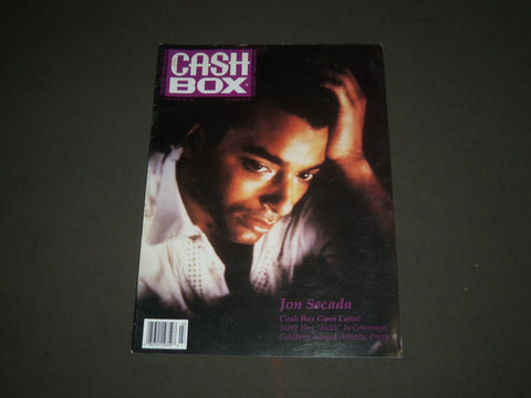 1994 JANUARY 22 CASHBOX MAGAZINE - JON SECADA COVER - SP 3573