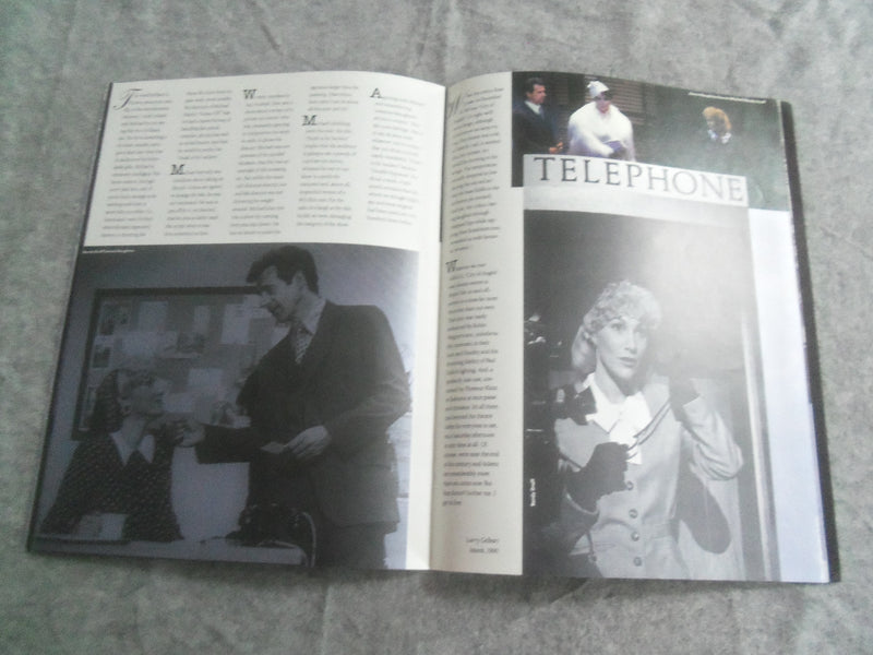 1991 CITY OF ANGELS BROADWAY PROGRAM - JAMES NAUGHTON - J 7682
