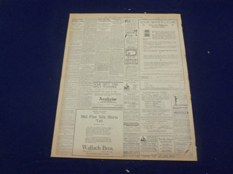 1918 JUNE 13 NEW YORK TIMES - GERMANS CROSS THE MATZ RIVER - NT 9085
