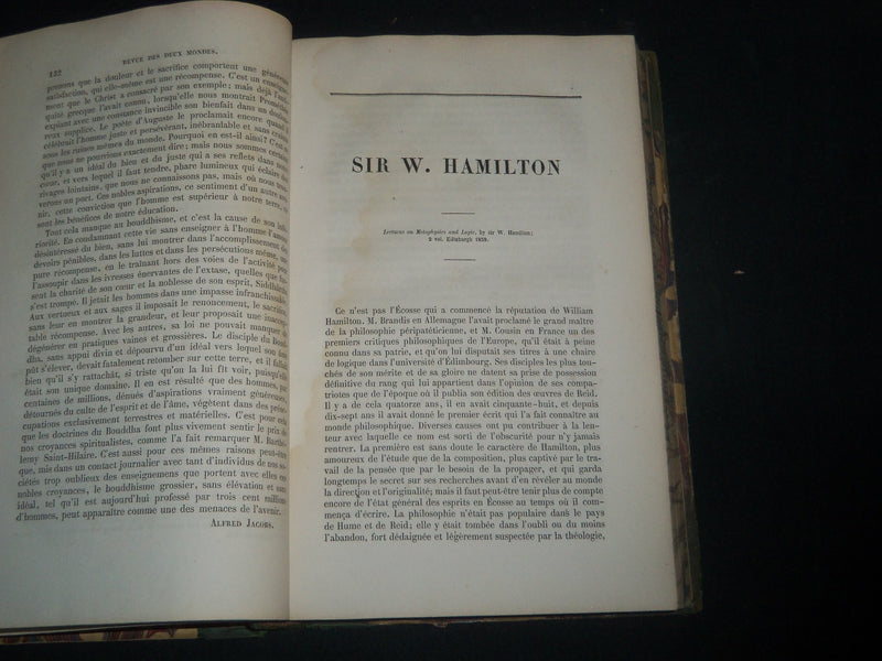 1860-1867 REVUE DES DEUX MONDES MAGAZINE BOUND VOLUME LOT OF 12 - KD 2D
