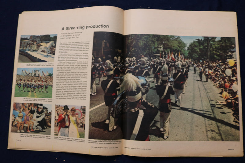 1968 JUNE 30 SUNDAY NEWS COLOROTO MAGAZINE - OLD GLORY - RON SWOBODA - E 23228