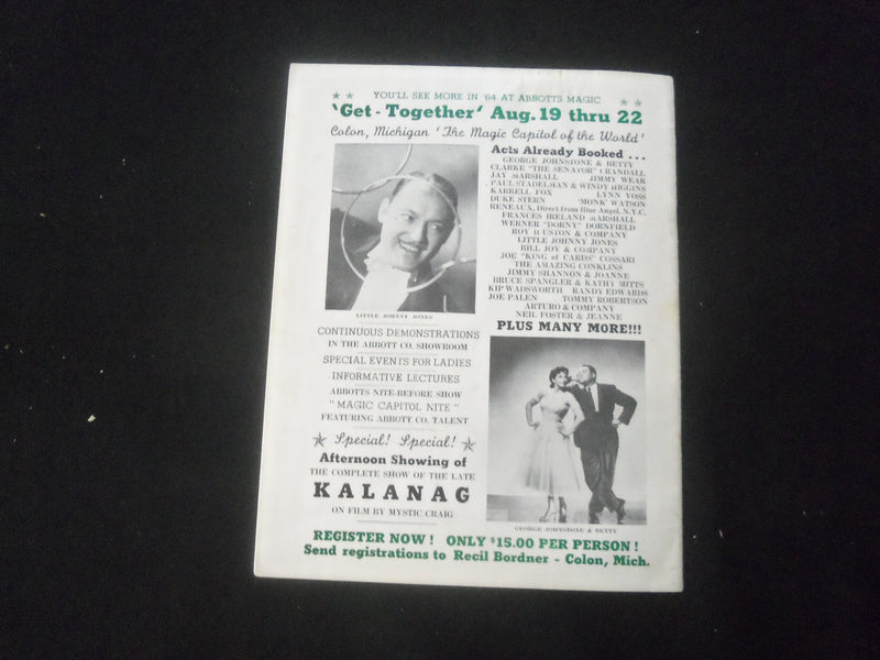1964 JUNE THE NEW TOPS MAGAZINE - BILL JOY & COMPANY - B 1181M
