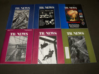 1991-1995 TR NEWS MAGAZINE LOT OF 13 - TRANSPORTATION RESEARCH BOARD - O 3266