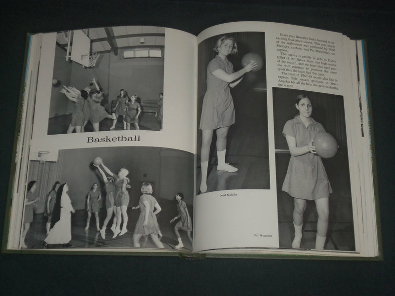 1968 BROADLEAN OUR LADY OF THE BLESSED SACRAMENT SCHOOL YEARBOOK - YB 1674