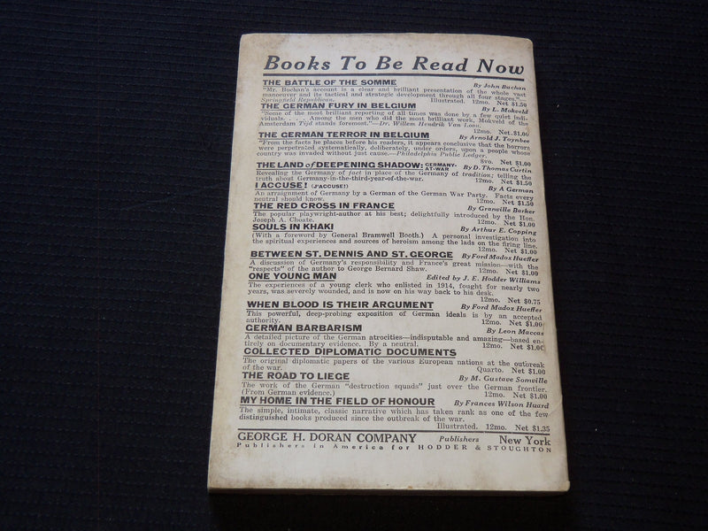 1917 TURKEY A PAST AND A FUTURE SOFTCOVER BOOK BY A. J. TOYNBEE- J 7243