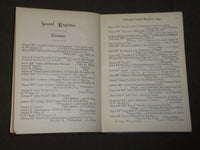 1934 & 1935 CHICAGO SOCIAL REGISTRY BOOK LOT OF 2 - KD 5194