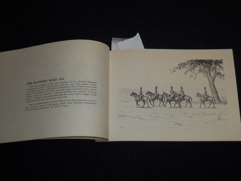 1974 A PICTORIAL HISTORY OF THE BLUE MOUNTAINS BOOK - SOFTCOVER - J 8715