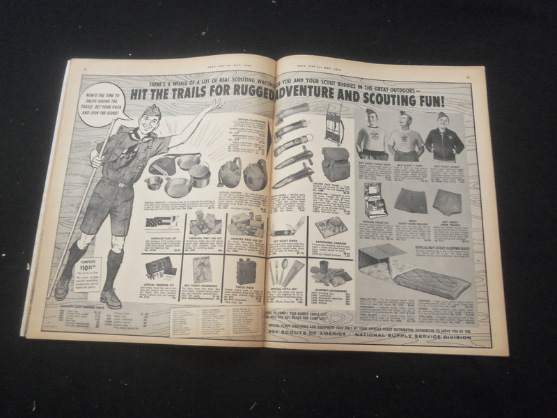 1962 MAY BOYS' LIFE MAGAZINE - DOUGHNUTS DOWN THE DELAWARE - ST 3770O