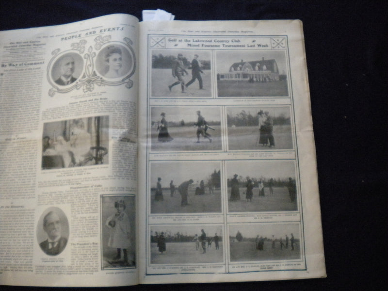 1902 JAN 11 THE MAIL AND EXPRESS MAGAZINE - MRS. THEODORE ROOSEVELT - B 676C