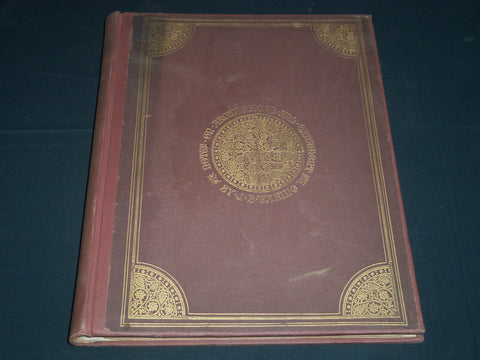 1871 ILLUSTRATIONS OF ARCHITECTURE AND ORNAMENT VOLUME BY J. W. WARING - Z 16