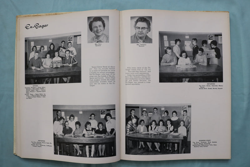 1960 ICARIAN GAGE PARK HIGH SCHOOL YEARBOOK - CHICAGO, ILLINOIS - YB 3567