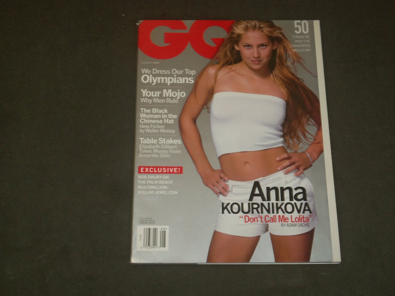 2000 AUGUST GQ MAGAZINE - ANNA KOURNIKOVA - B 2668