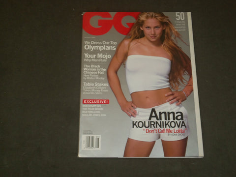 2000 AUGUST GQ MAGAZINE - ANNA KOURNIKOVA - B 2668