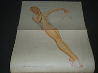 1941 OCTOBER ESQUIRE MAGZINE - VARGAS & PETTY ILLUSTRATIONS - ADS - ST 5044