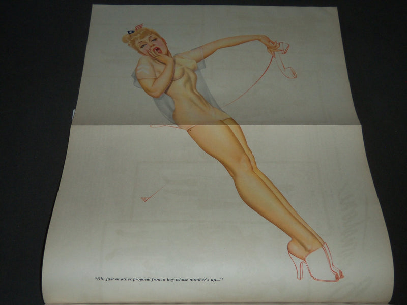1941 OCTOBER ESQUIRE MAGZINE - VARGAS & PETTY ILLUSTRATIONS - ADS - ST 5044